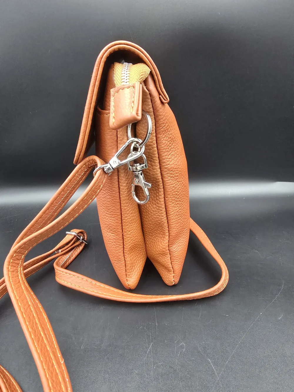 Beijeh Orange Crossbody Phone Bag - Compact Women’s Shoulder Bag